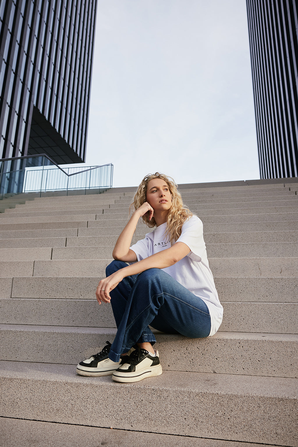 TEE WHITE "GEPARD" BUNT