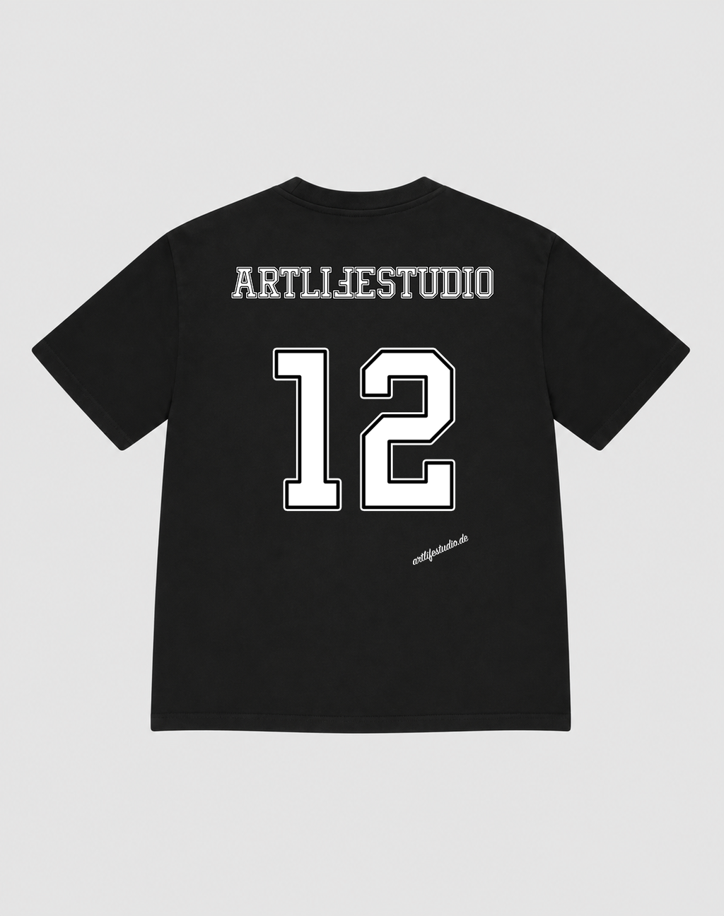 TEE BLACK "FOOTBALL"