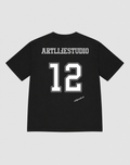 TEE BLACK "FOOTBALL"