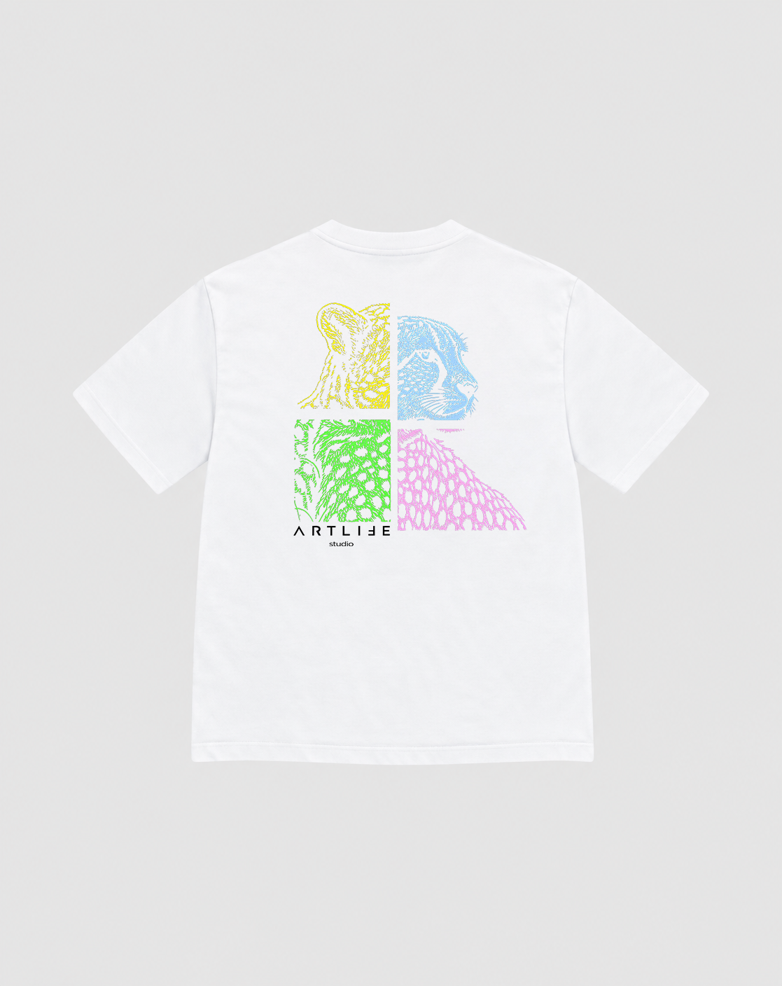 TEE WHITE "GEPARD" BUNT