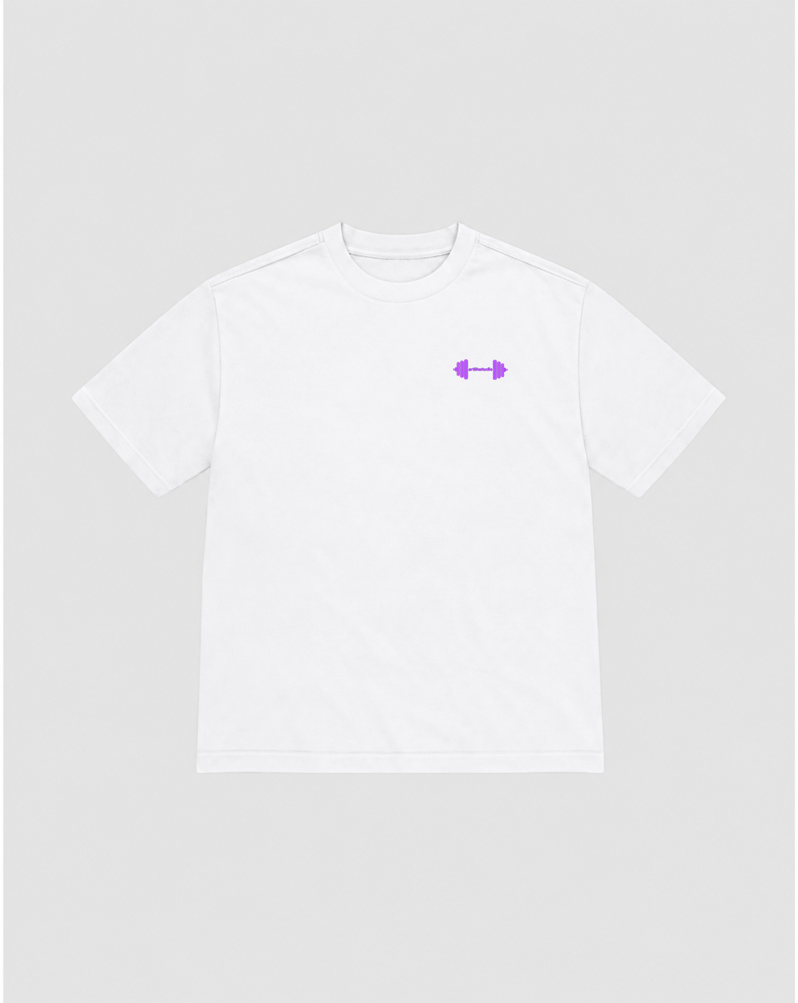TEE WHITE "GYMHITS"