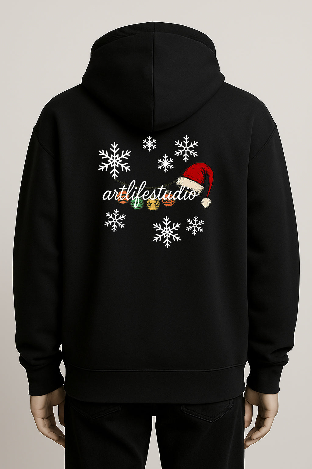 HOODIE BLACK "CHRISTMAS"