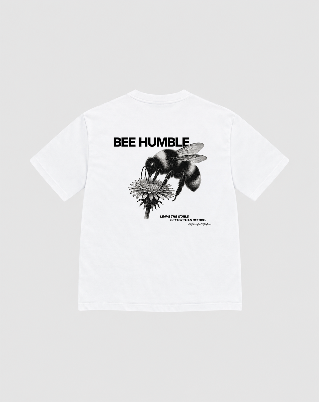 TEE WHITE "HUMBLE"