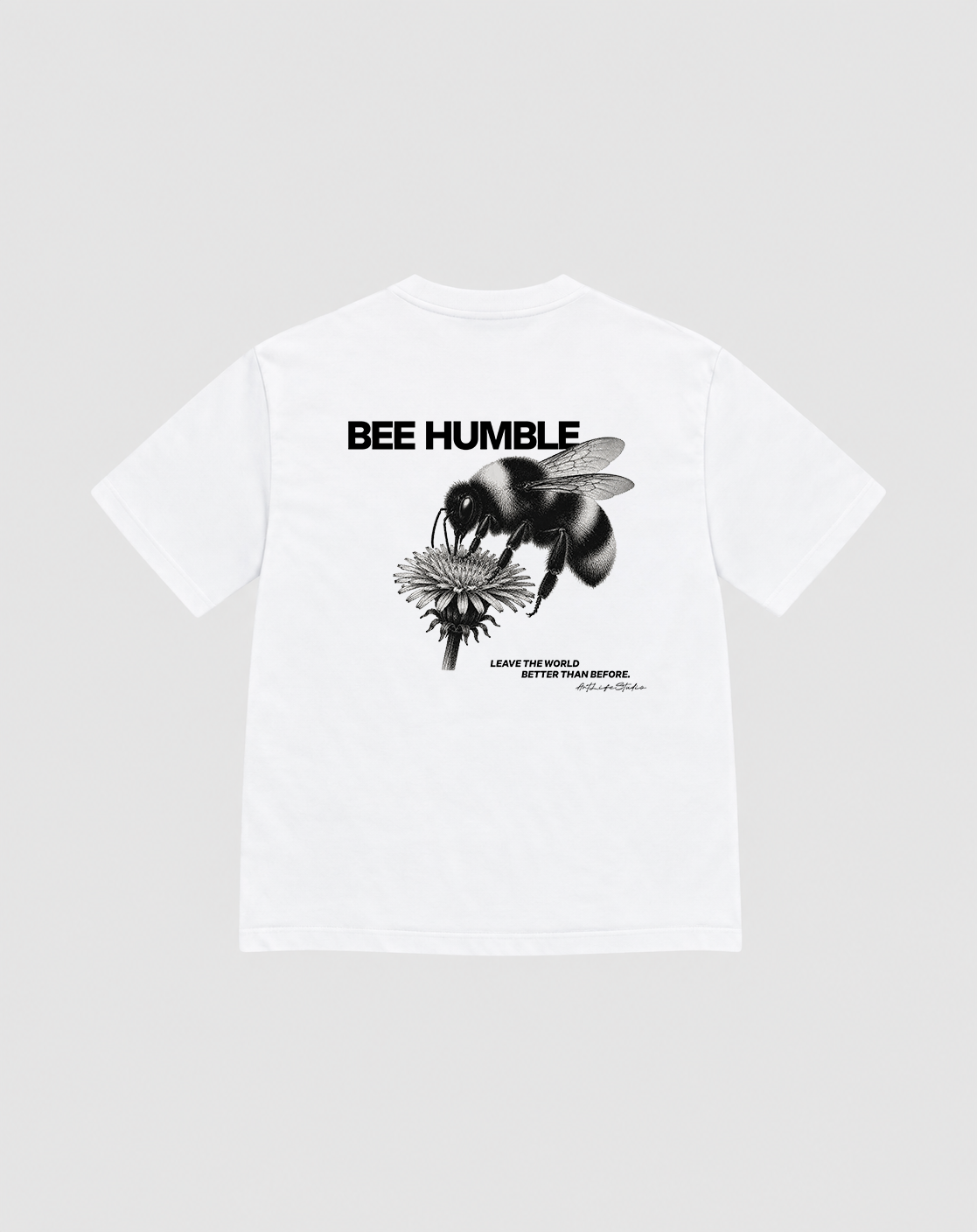 TEE WHITE "HUMBLE"