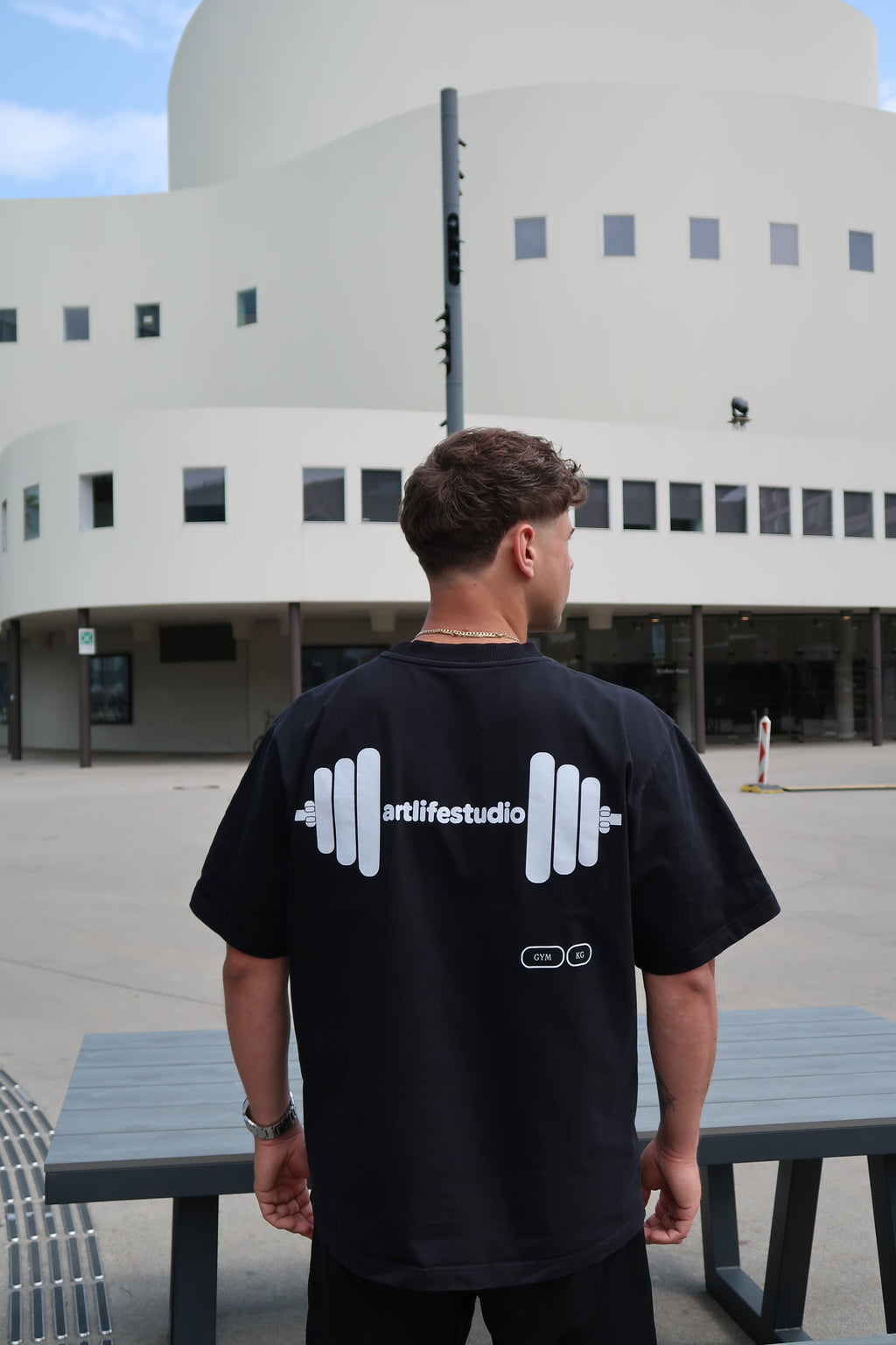 TEE BLACK "HANTEL"