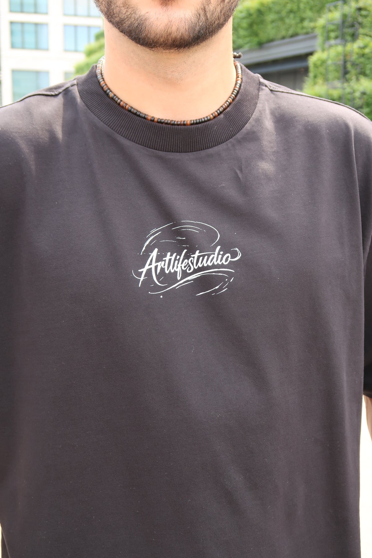 TEE BLACK "WINDRAD"