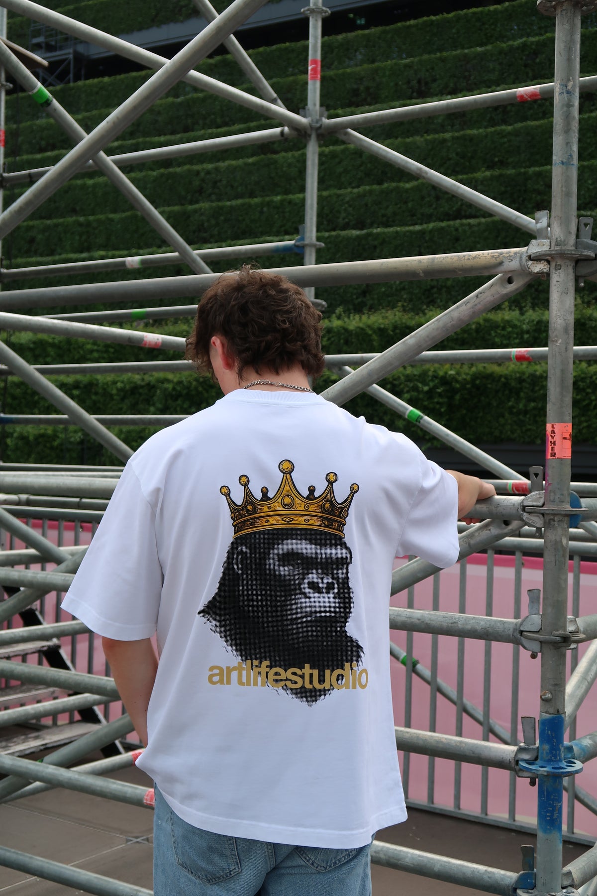 TEE WHITE "APEKING"