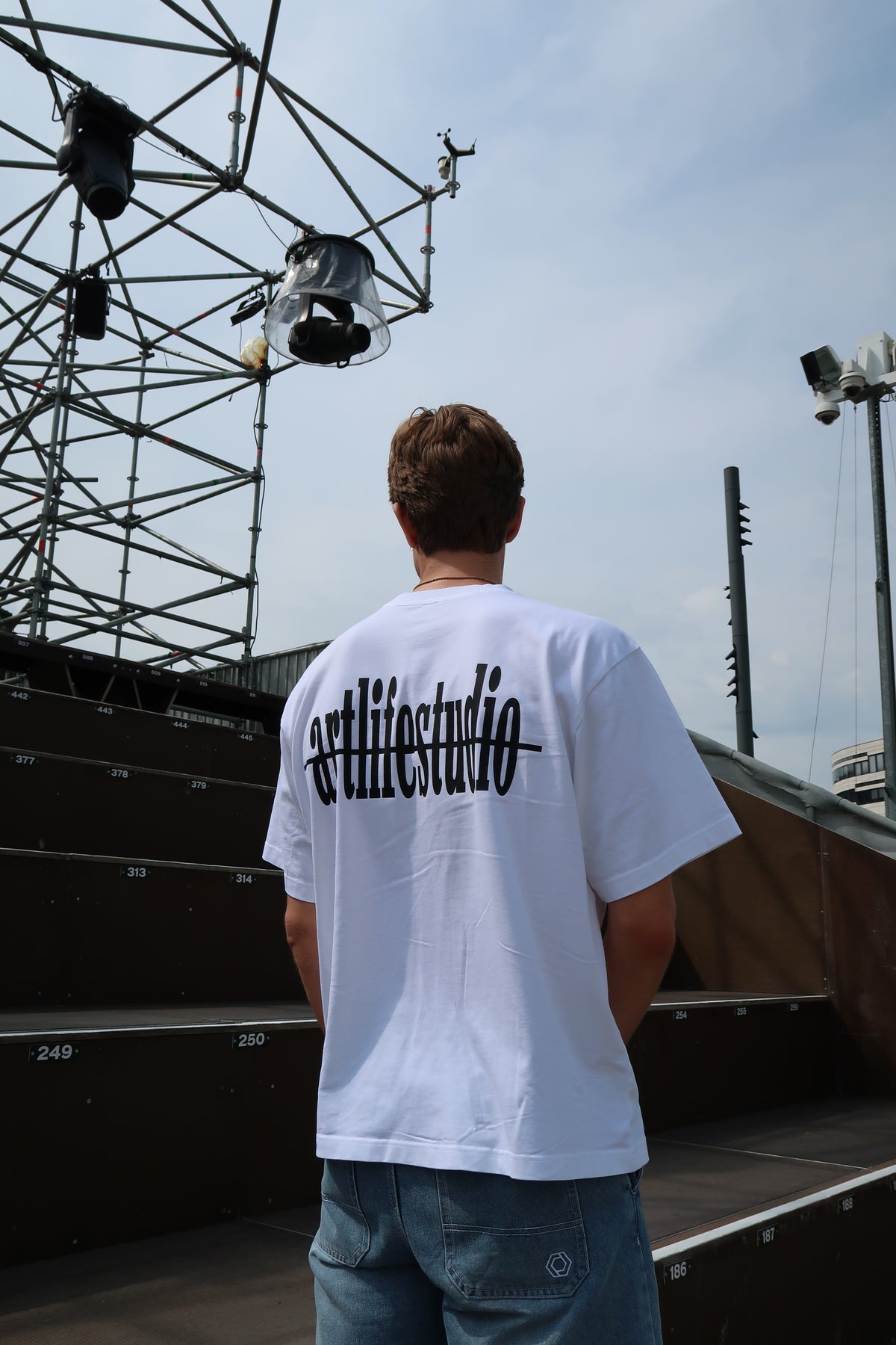 TEE WHITE "BALKEN"