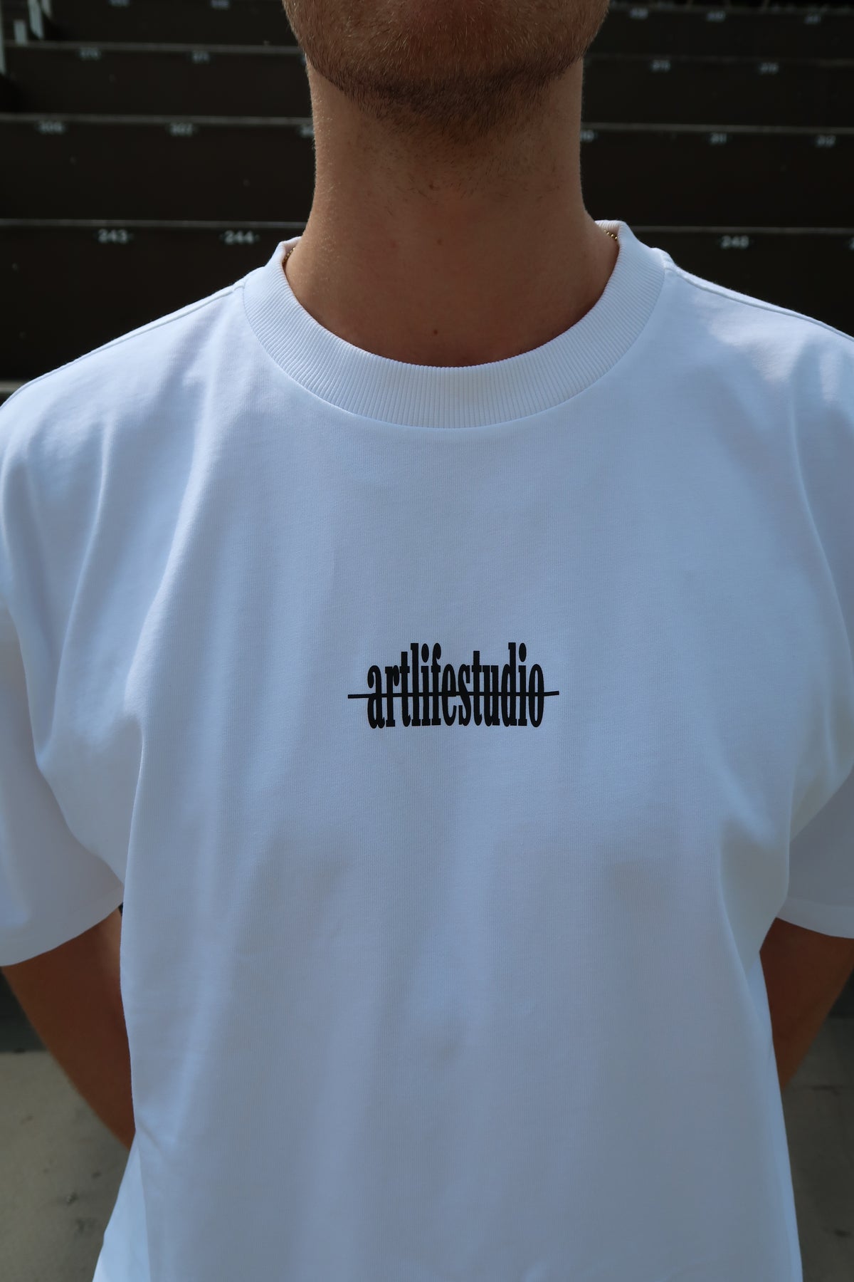 TEE WHITE "BALKEN"