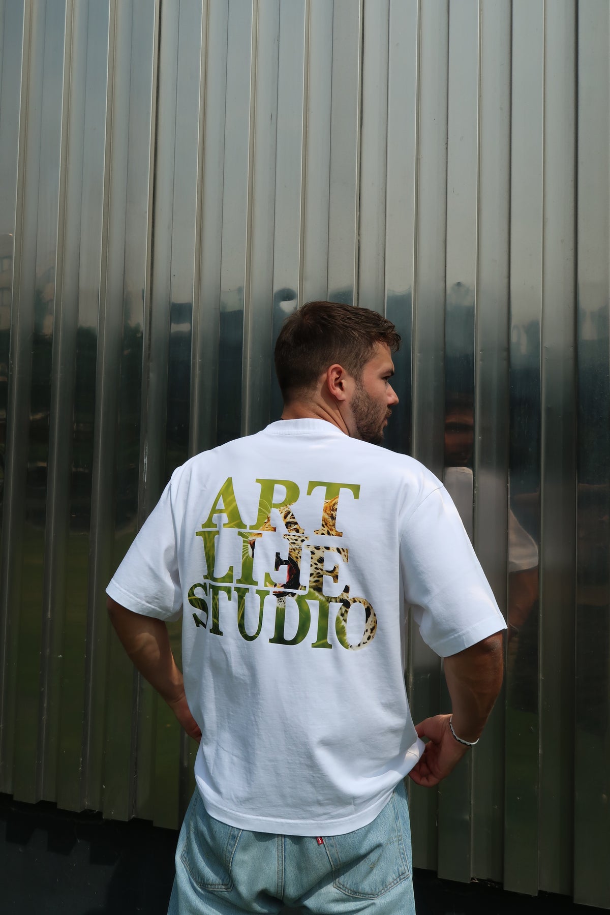 TEE WHITE "LEONATURE"