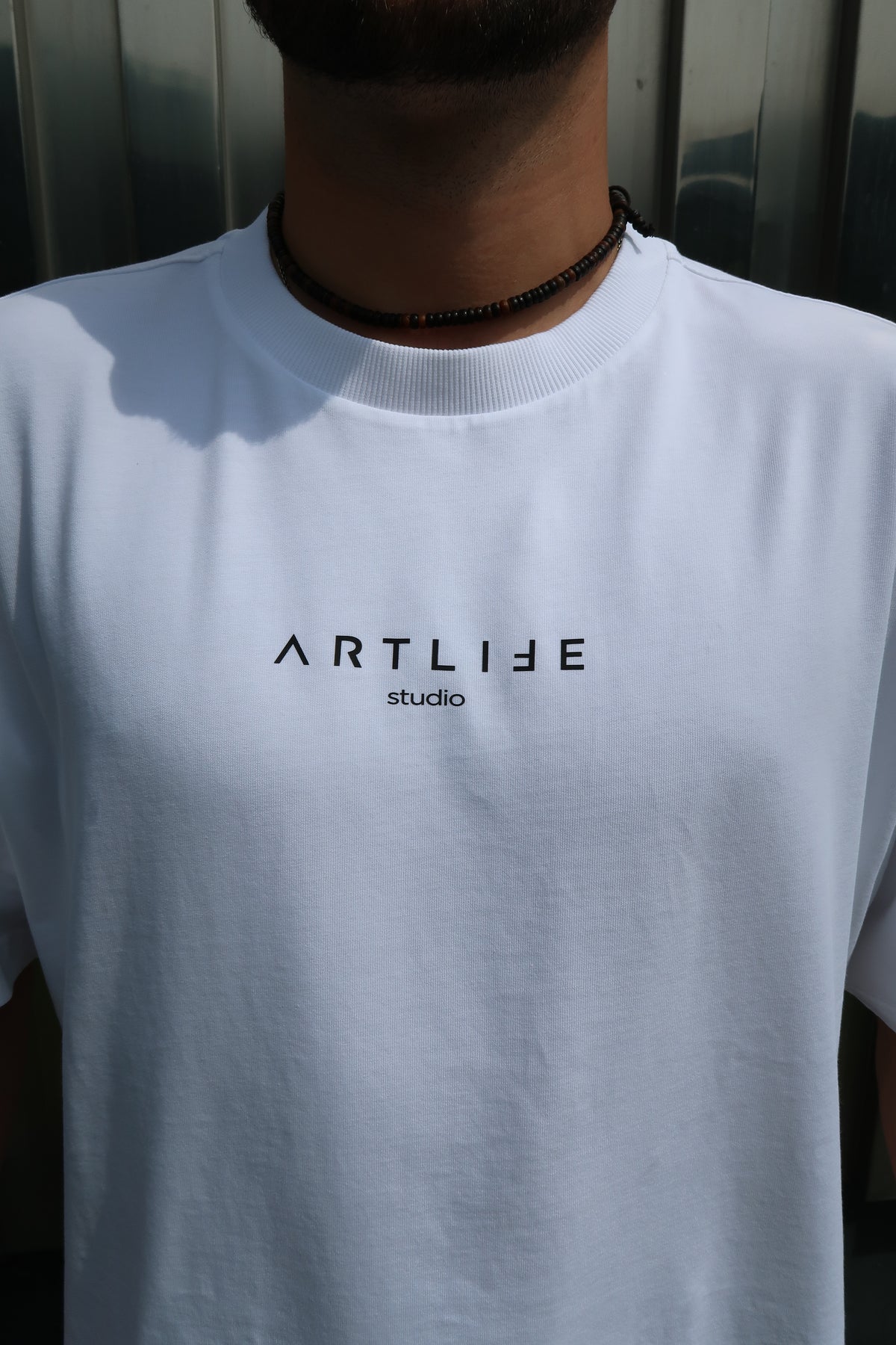 TEE WHITE "LEONATURE"