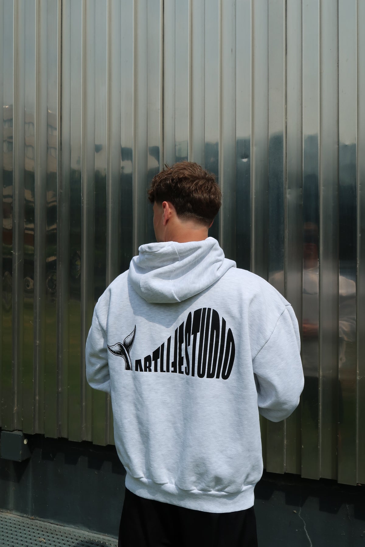 HOODIE ASH "Wal"