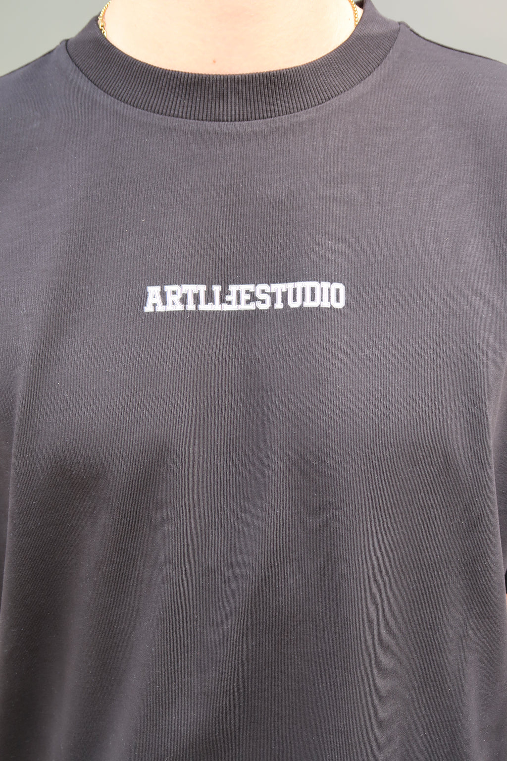 TEE BLACK "FOOTBALL"