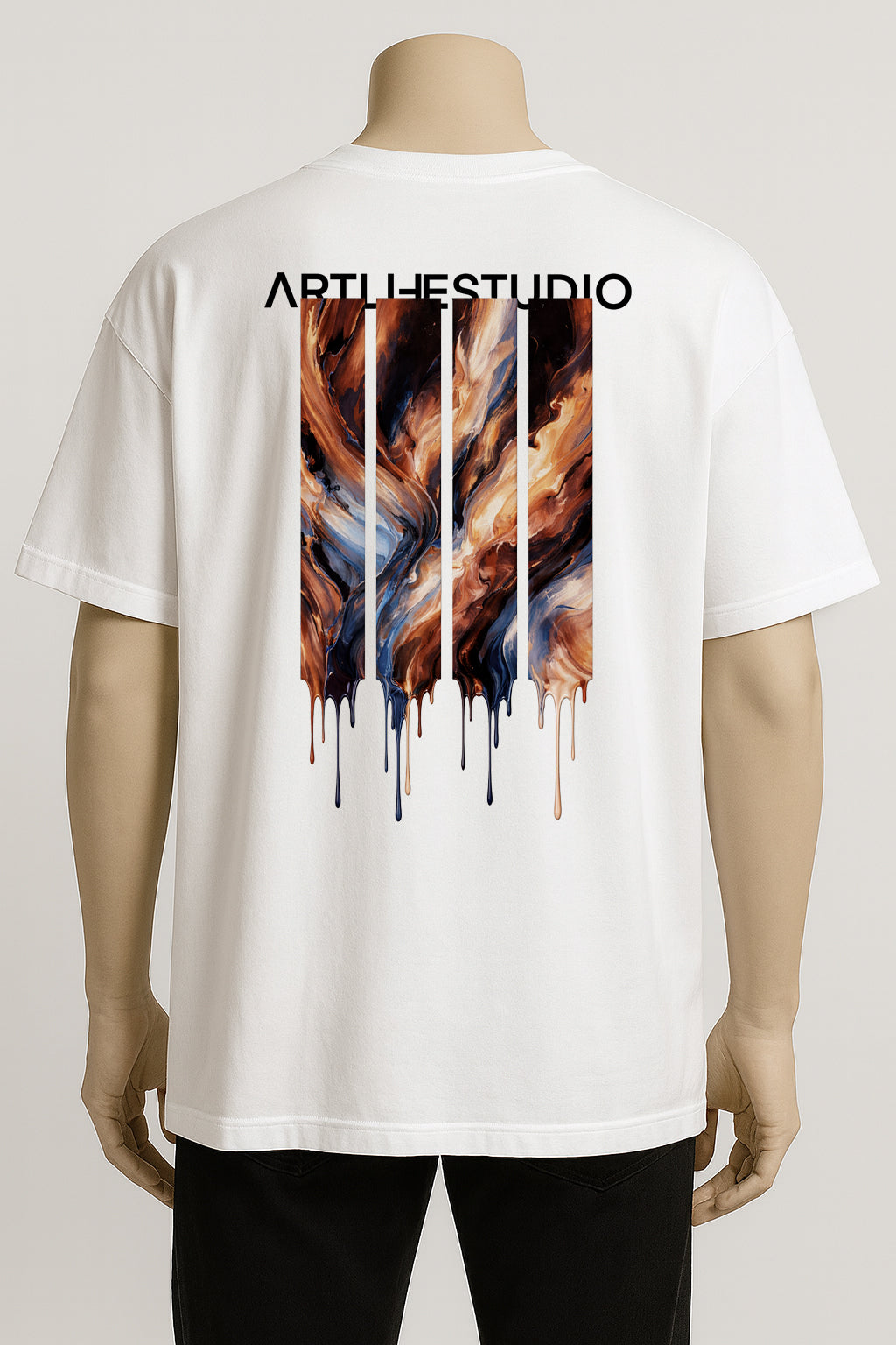 TEE WHITE "LEINWÄNDE"