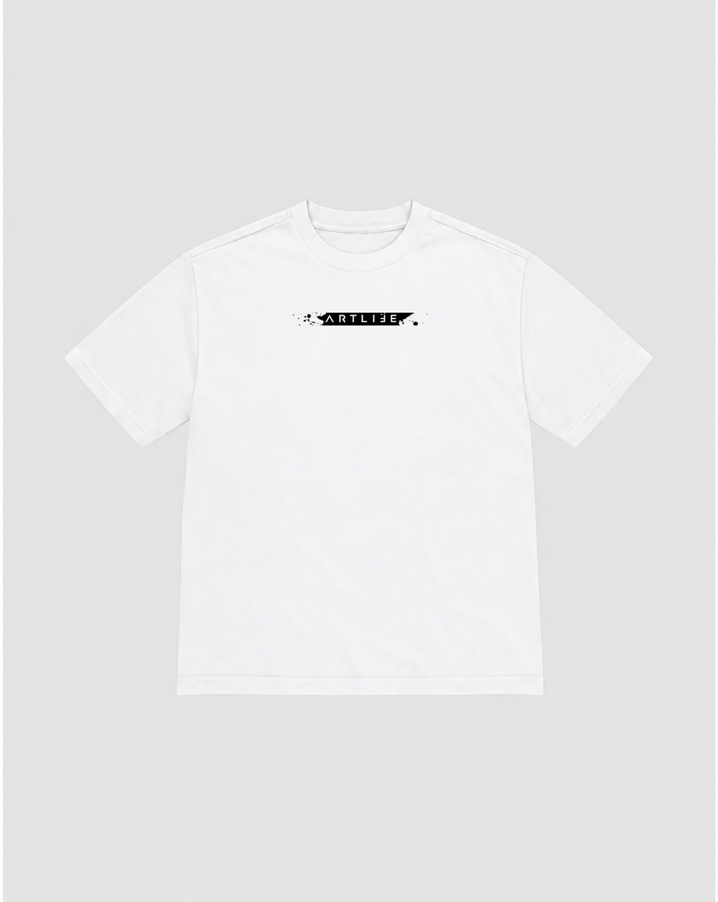 TEE BLACK "KLECKS"