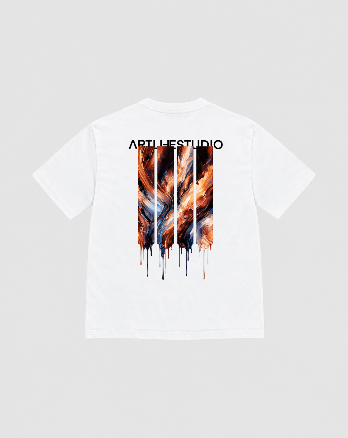 TEE WHITE "LEINWÄNDE"