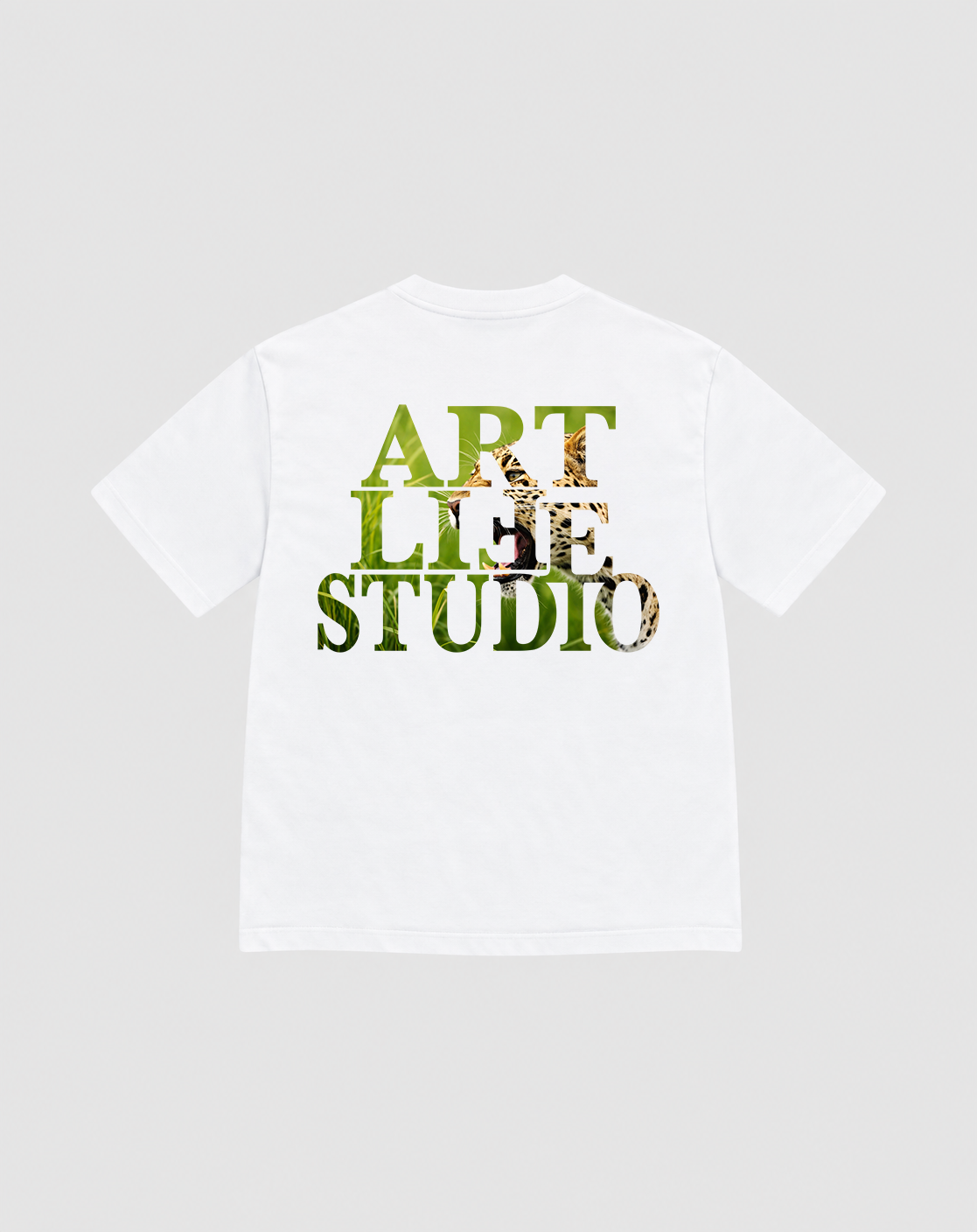 TEE WHITE "LEONATURE"