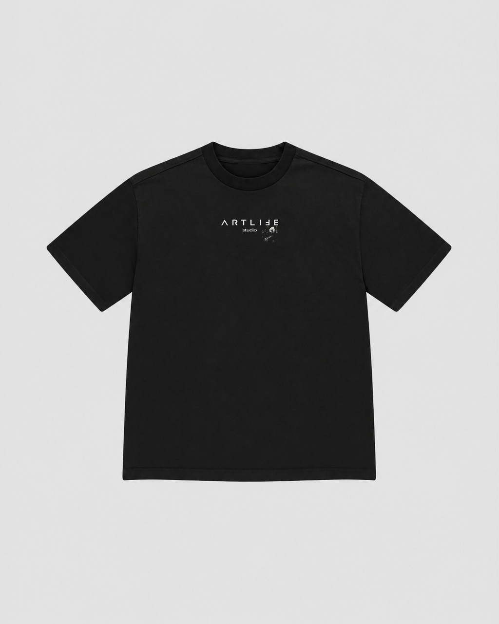 TEE BLACK "PANDA"