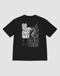 TEE BLACK "SEEPFERDCHEN"