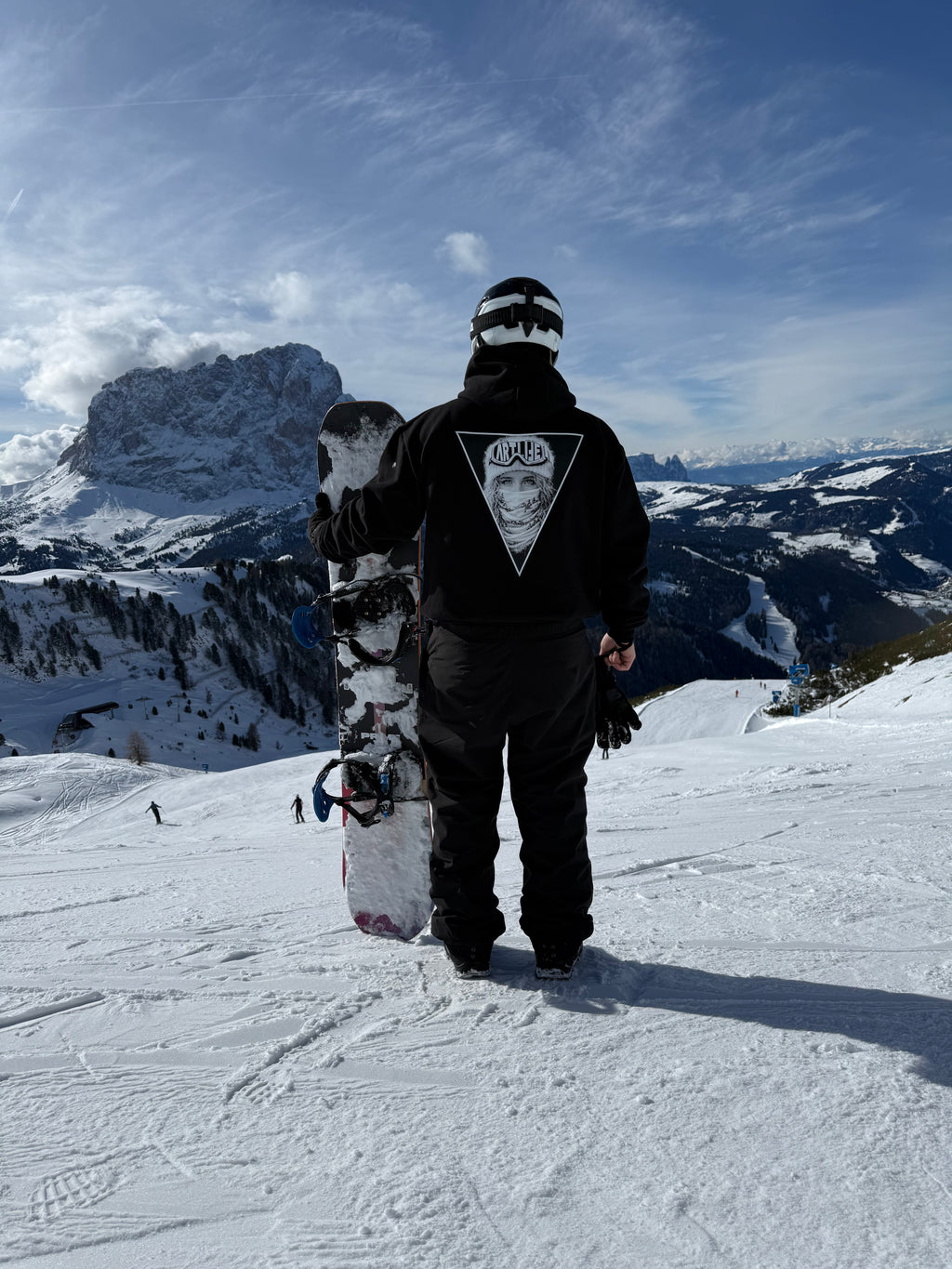 HOODIE BLACK „SNOWGIRL“