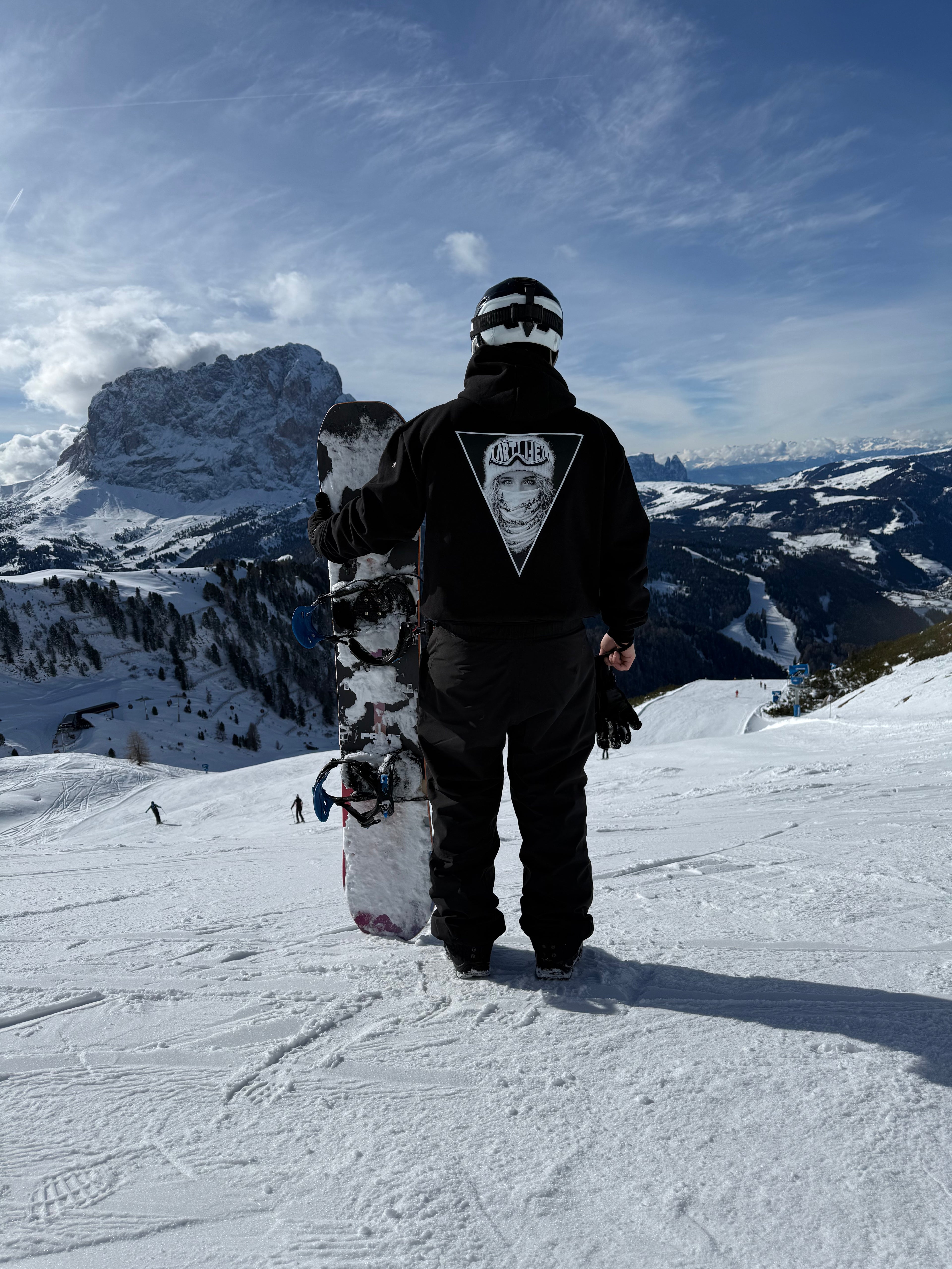 HOODIE BLACK „SNOWGIRL“