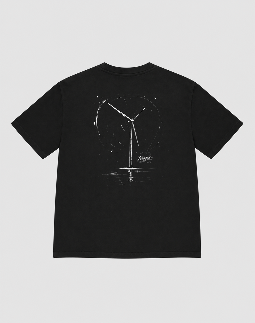 TEE BLACK "WINDRAD"